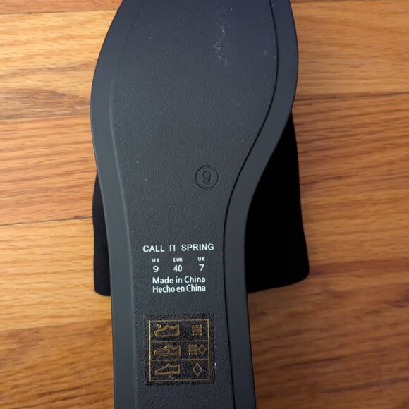 Black Platform Sandals  NWT - Picture 3 of 3